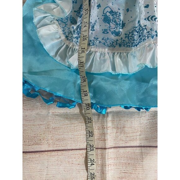 Disney Store Official Toddlers Alice In Wonderland Girls Cosplay Costume Dress - - Picture 6 of 11